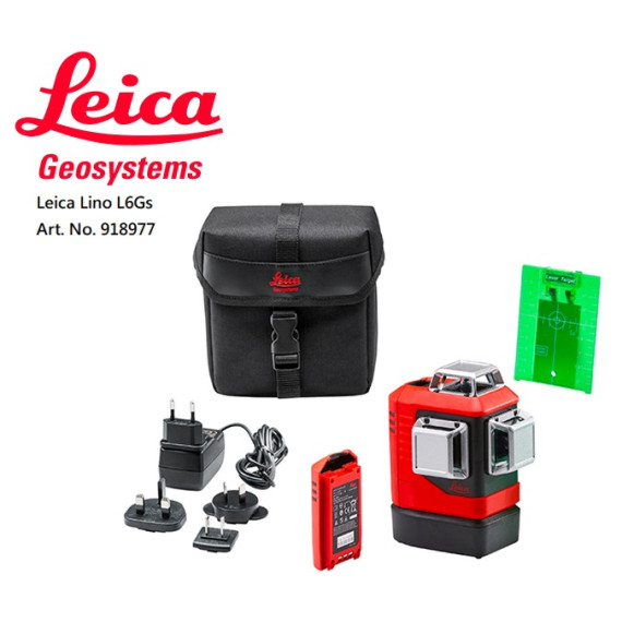 Leica Lino L6G / L6GS  3x360° 激光鐳射平水儀(綠光)