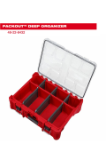 Milwaukee 米沃奇 48-22-8432 Milwaukee PACKOUT™ DEEP ORGANIZER 配套厚型工具箱